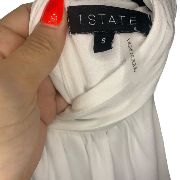 Revolve Brand 1. STATE High Neck Sleeveless Top - Picture 5 of 6